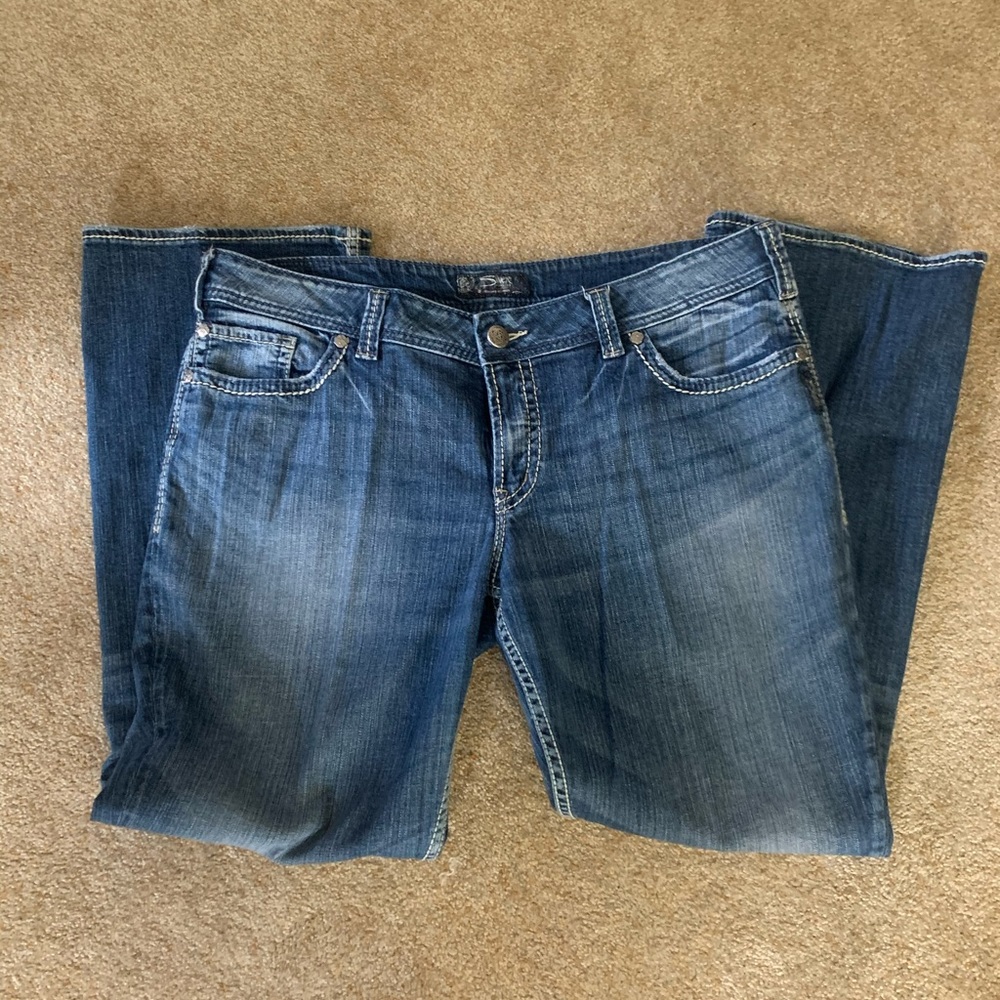 Silver jeans